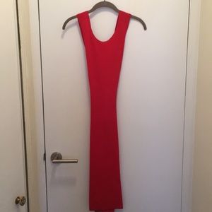 Theory. Fitted dress. Burnt Orange. Size Petite.